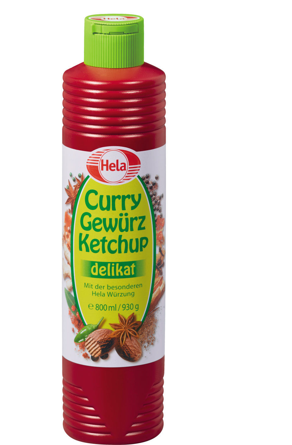Curry Ketchup Delikat 800ml Hela Chile
